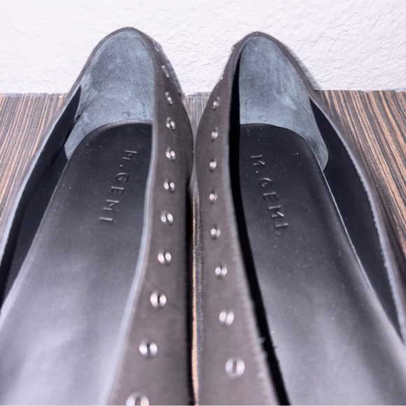 M. Gemi The Mina Women’s Loafer 39.5/US9 Black Suede Flats Made InItaly MSRP$348 - Picture 10 of 10